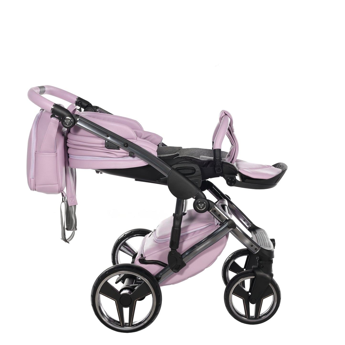Junama HANDCRAFT V3 2 in 1 , prams and stroller, VIOLET 03