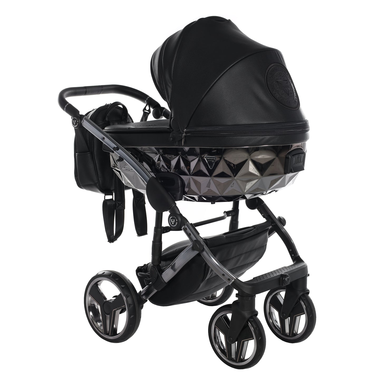 Junama HANDCRAFT V3 2 in 1 , prams and stroller, BLACK 04