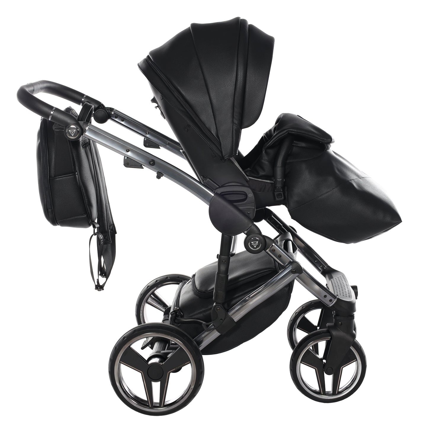 Junama HANDCRAFT V3 2 in 1 , prams and stroller, BLACK 04