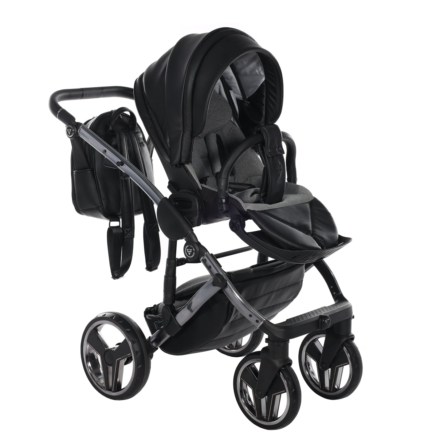 Junama HANDCRAFT V3 2 in 1 , prams and stroller, BLACK 04