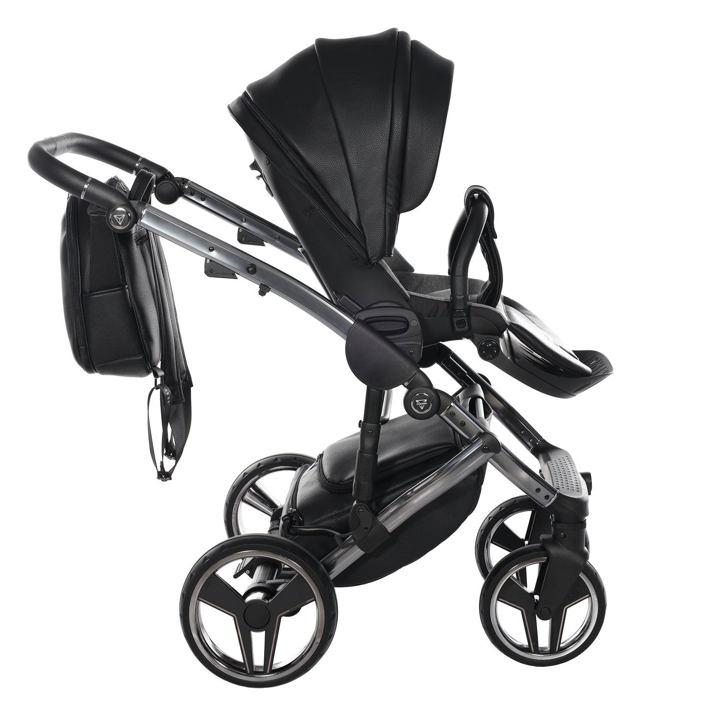 Junama HANDCRAFT V3 2 in 1 , prams and stroller, BLACK 04