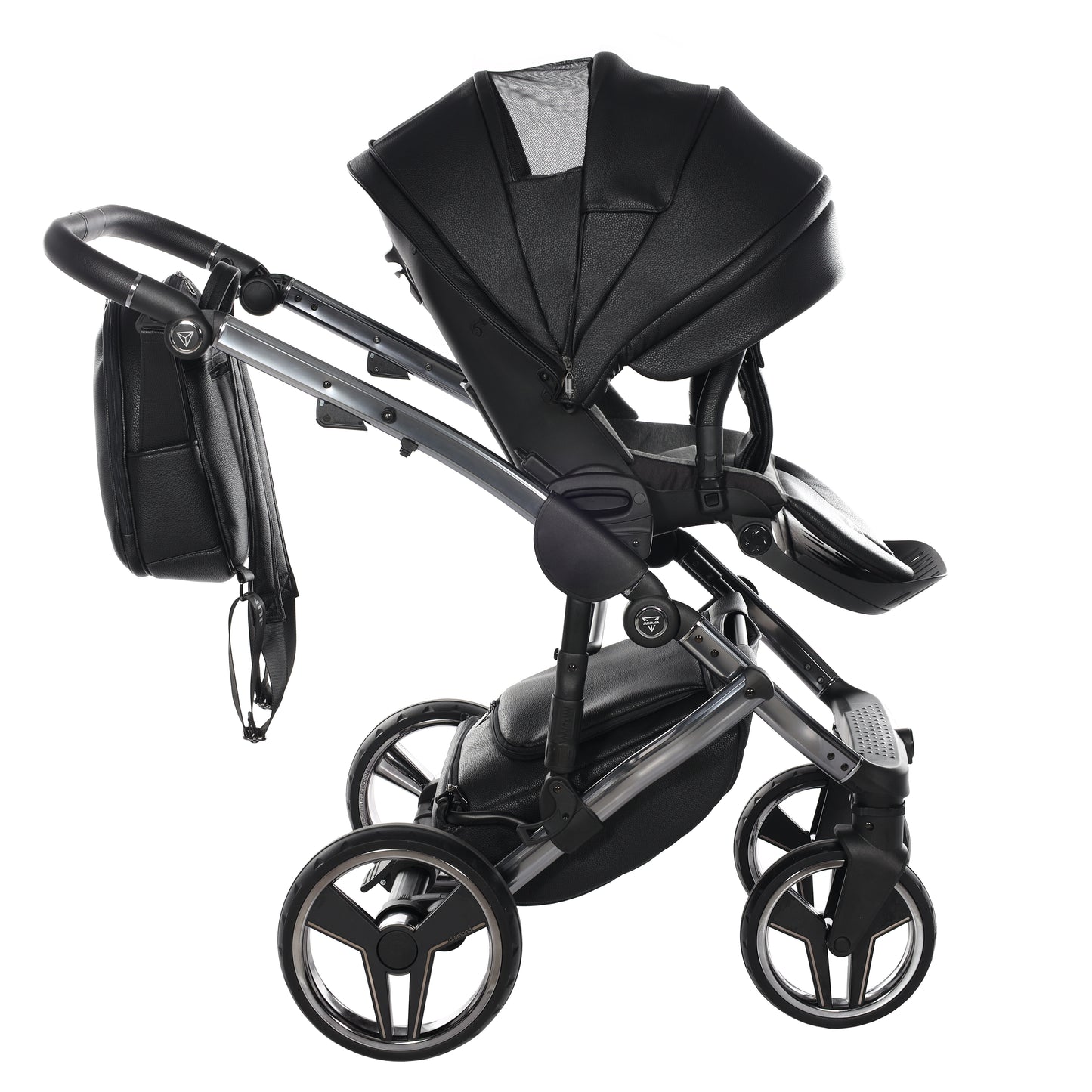 Junama HANDCRAFT V3 2 in 1 , prams and stroller, BLACK 04