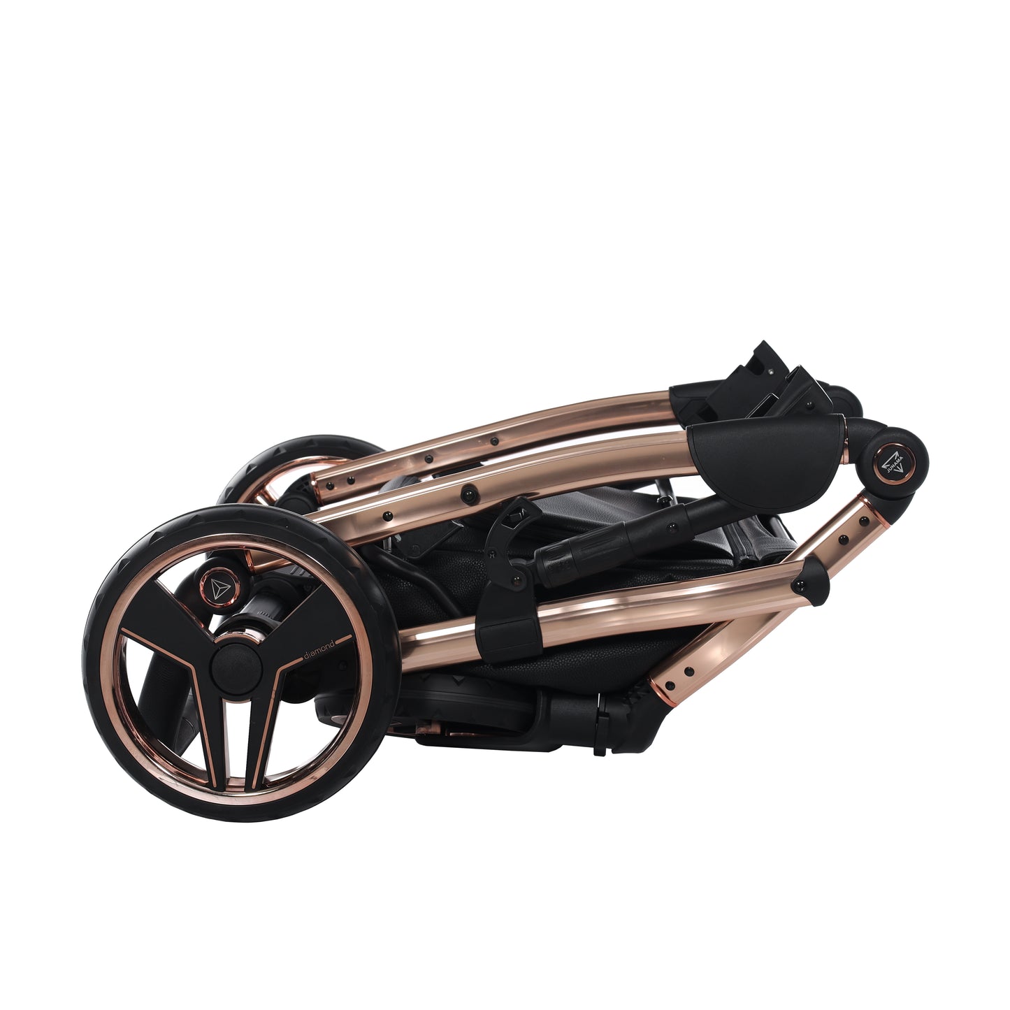 Junama HANDCRAFT V3 2 in 1 , prams and stroller, BLACK COPPER 06