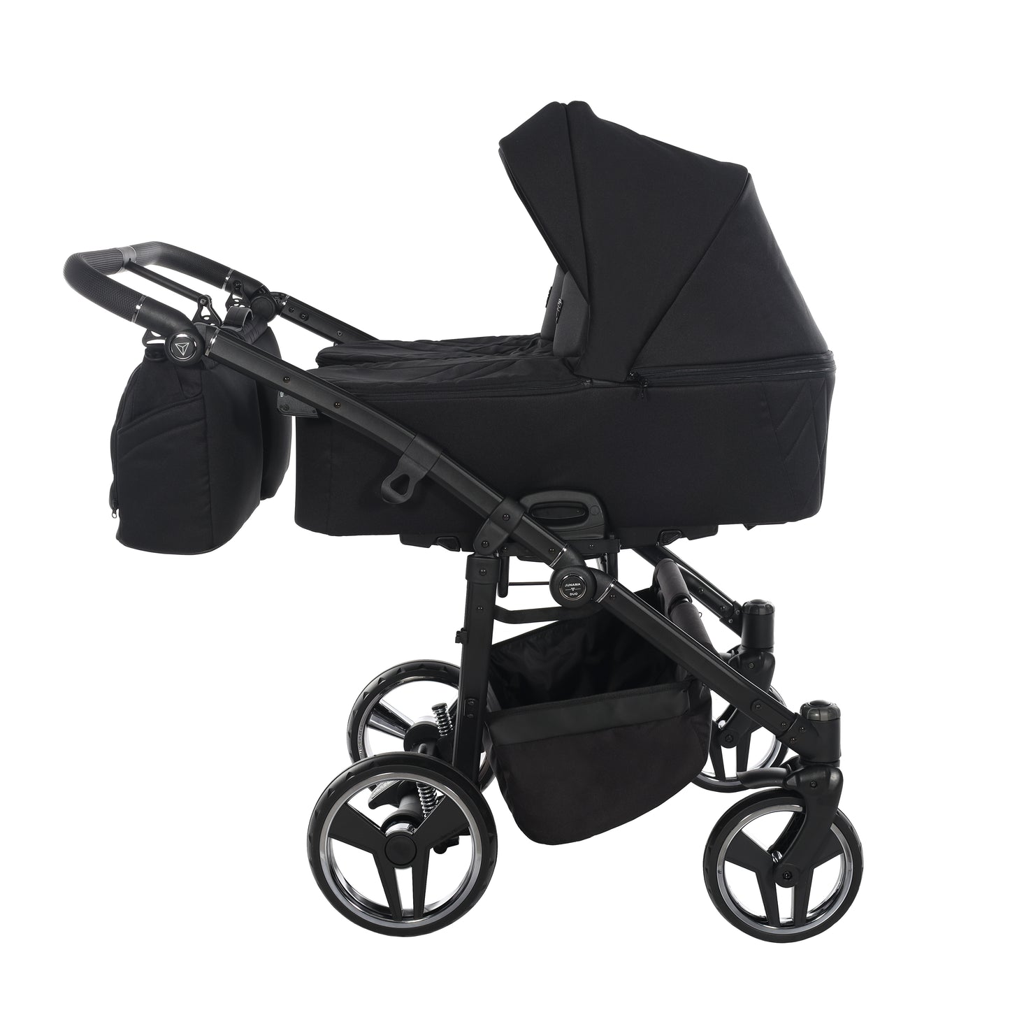 Junama DUO V3 2 in 1 , prams and stroller, BLACK