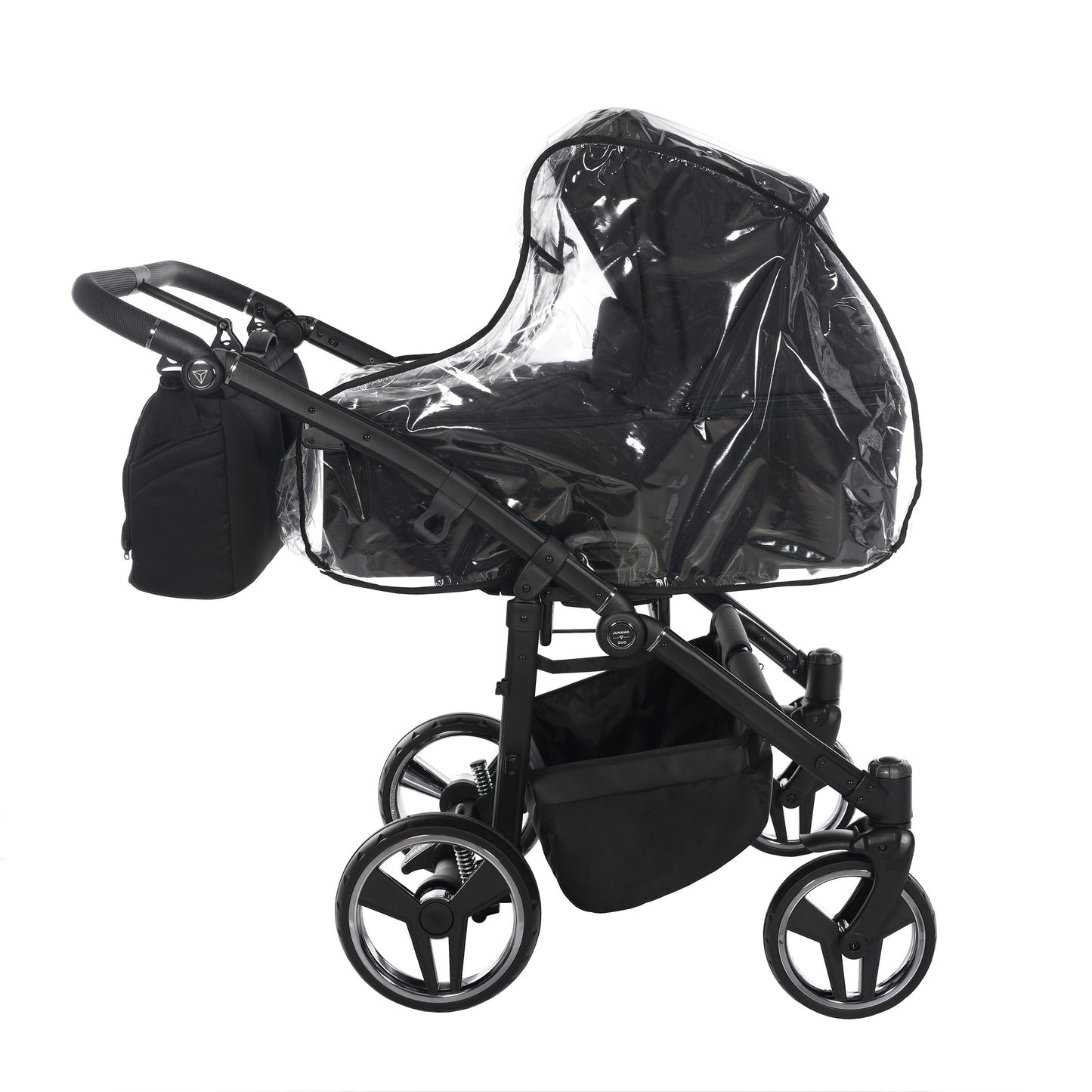 Junama DUO V3 2 in 1 , prams and stroller, BLACK