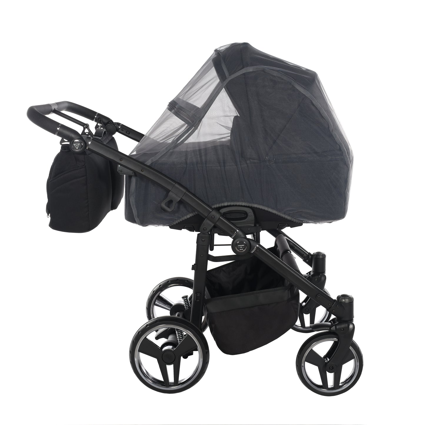 Junama DUO V3 2 in 1 , prams and stroller, BLACK