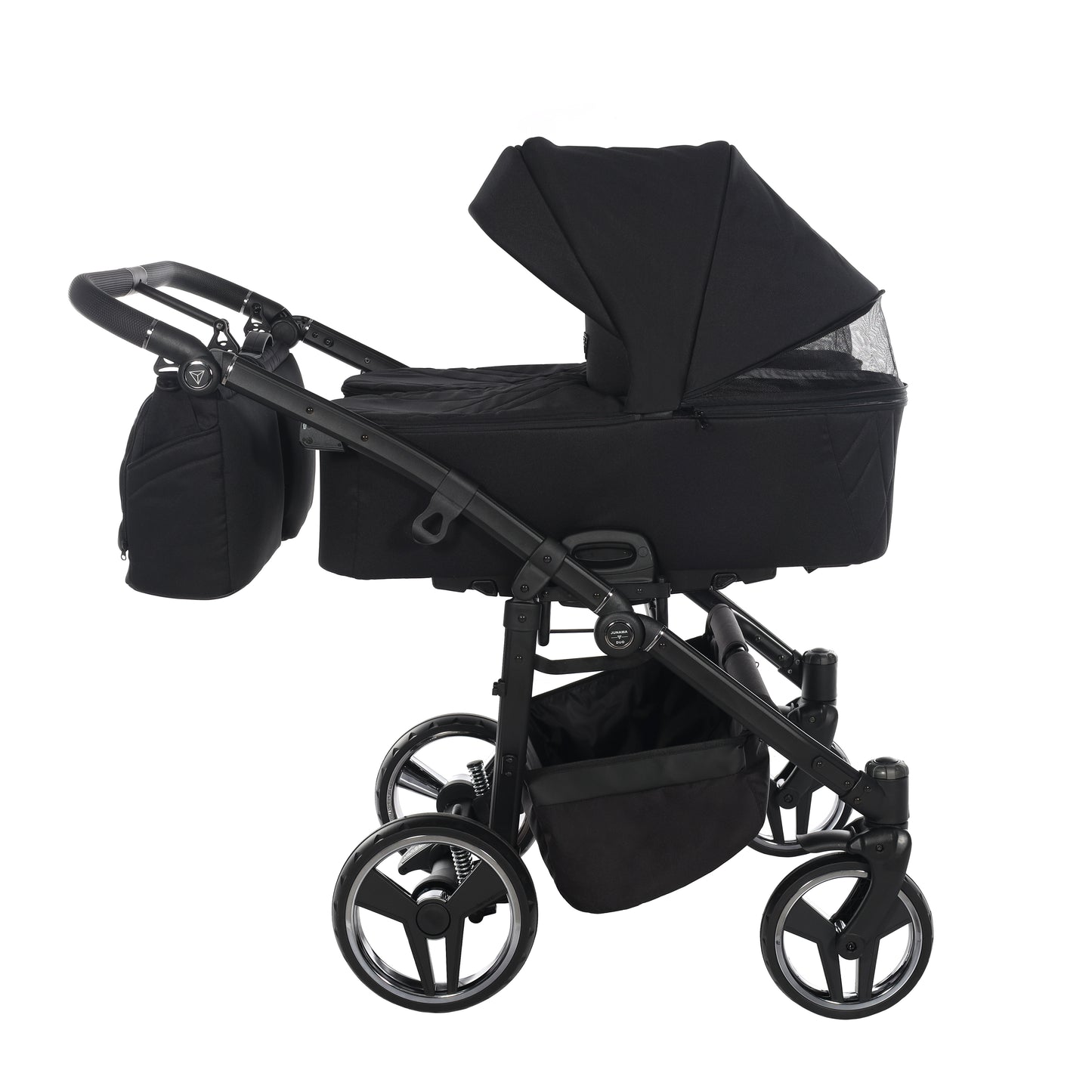 Junama DUO V3 2 in 1 , prams and stroller, BLACK