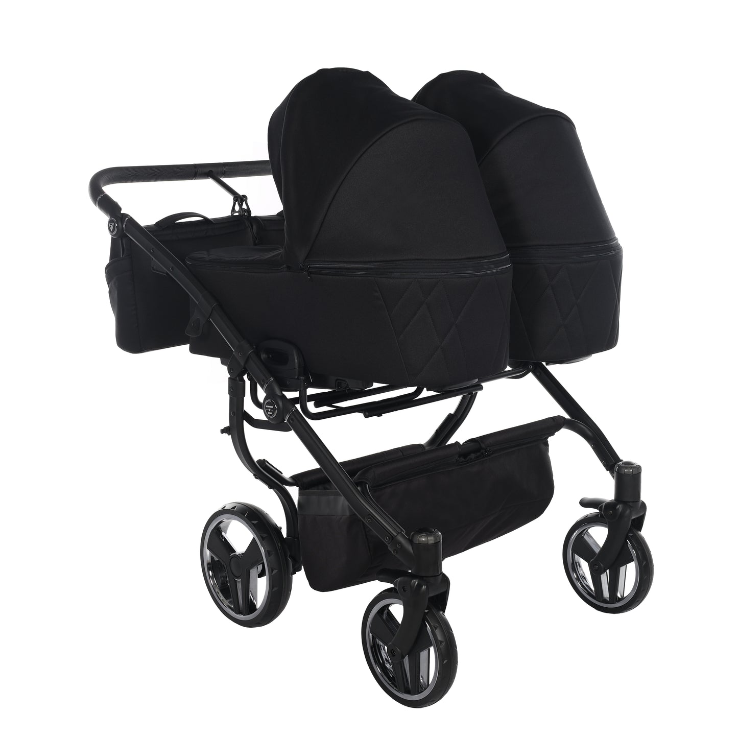 Junama DUO V3 2 in 1 , prams and stroller, BLACK