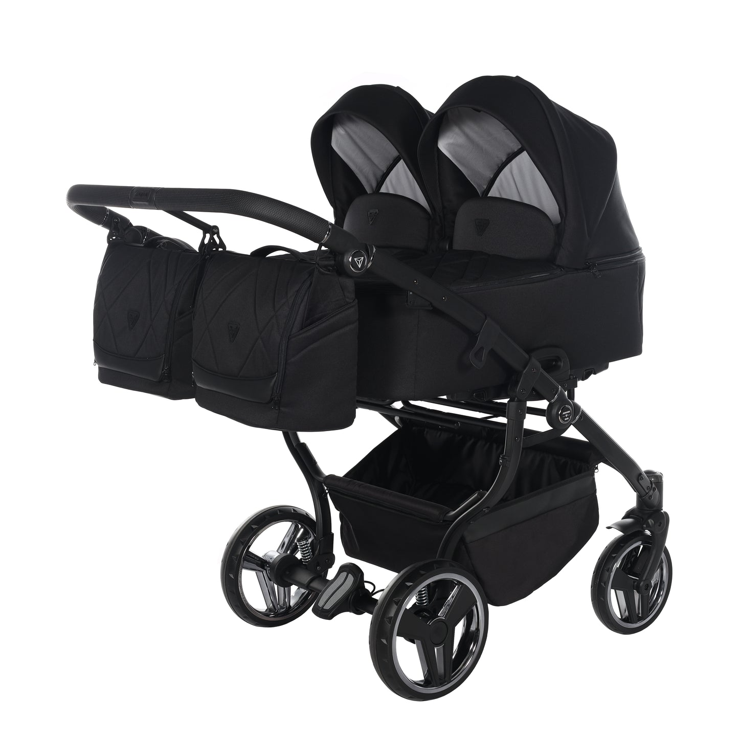Junama DUO V3 2 in 1 , prams and stroller, BLACK