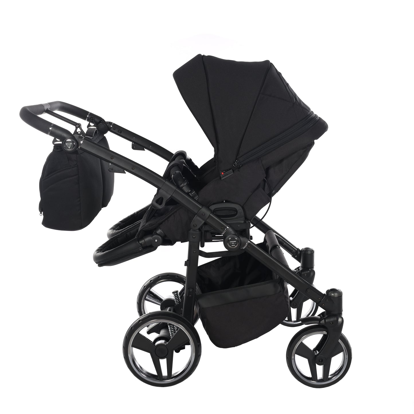 Junama DUO V3 2 in 1 , prams and stroller, BLACK