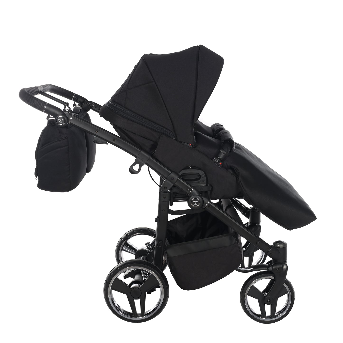 Junama DUO V3 2 in 1 , prams and stroller, BLACK