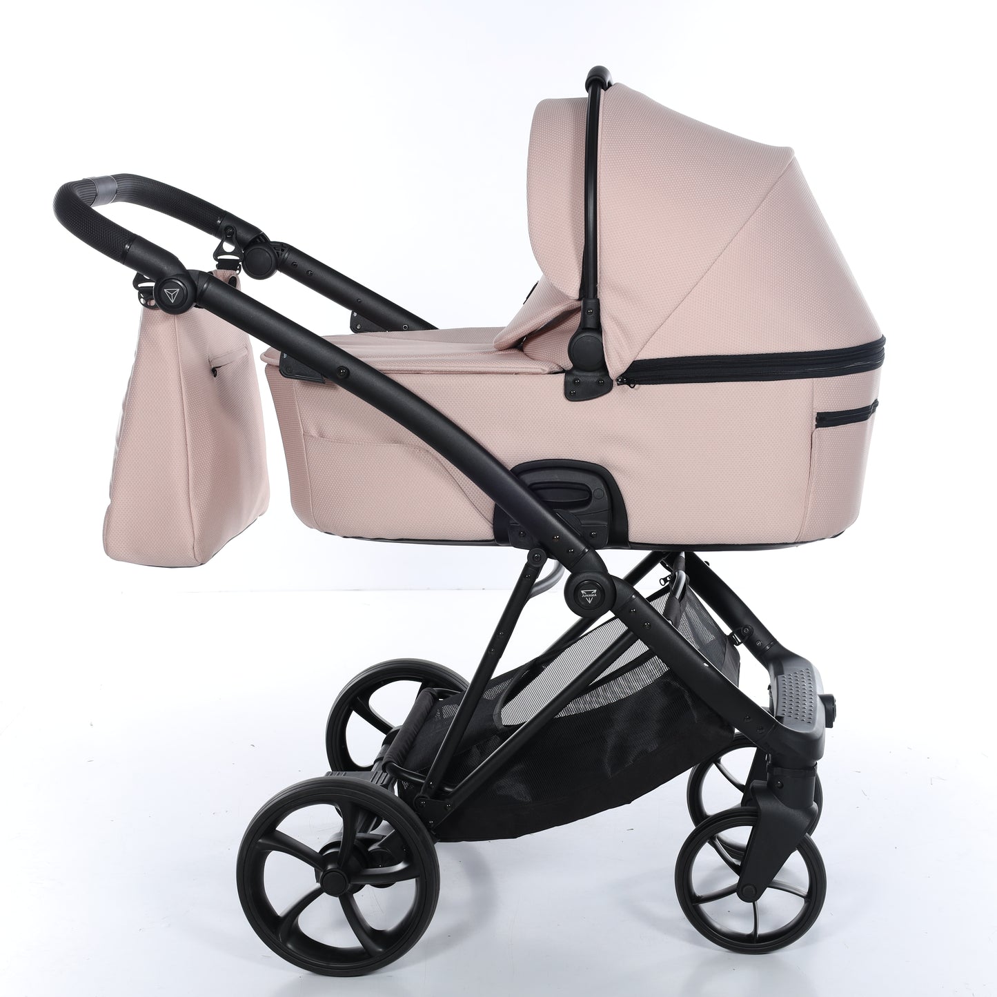 Junama AIR BASIC 2 in 1 , prams and stroller, BASIC PINK