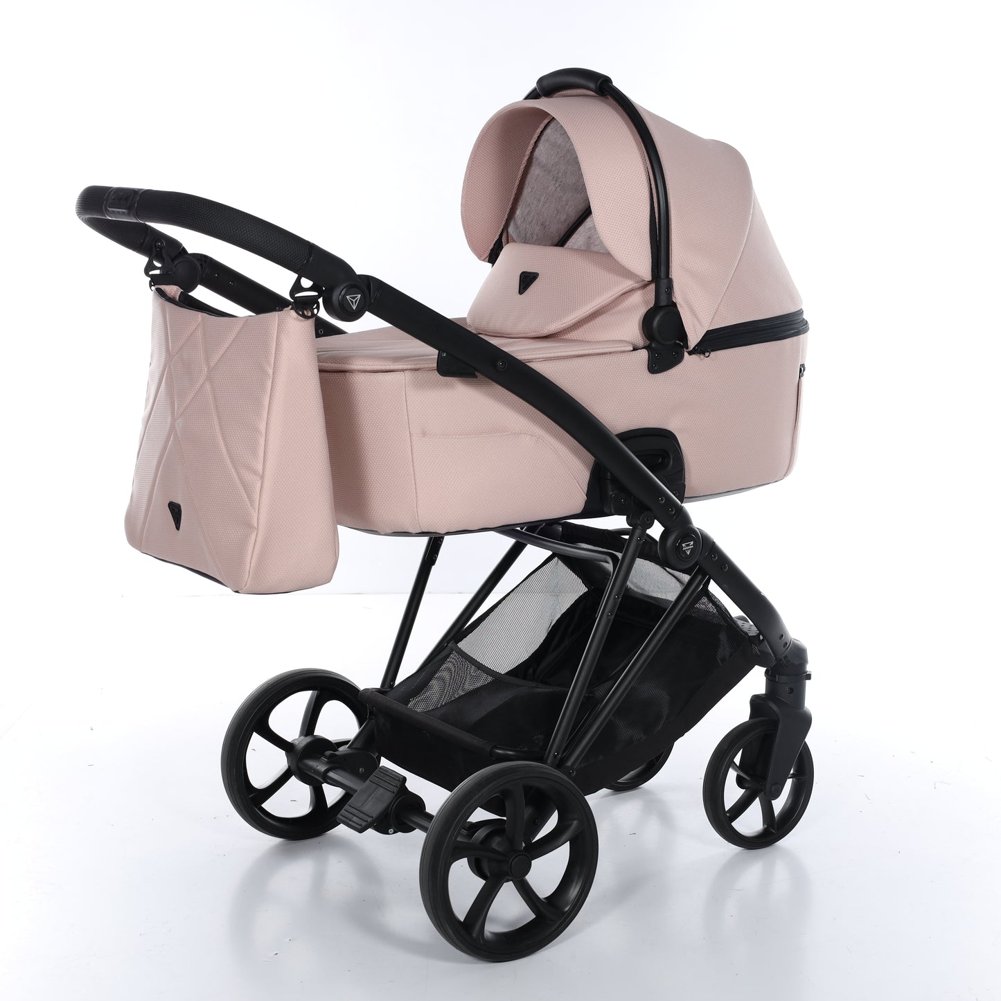 Junama AIR BASIC 2 in 1 , prams and stroller, BASIC PINK