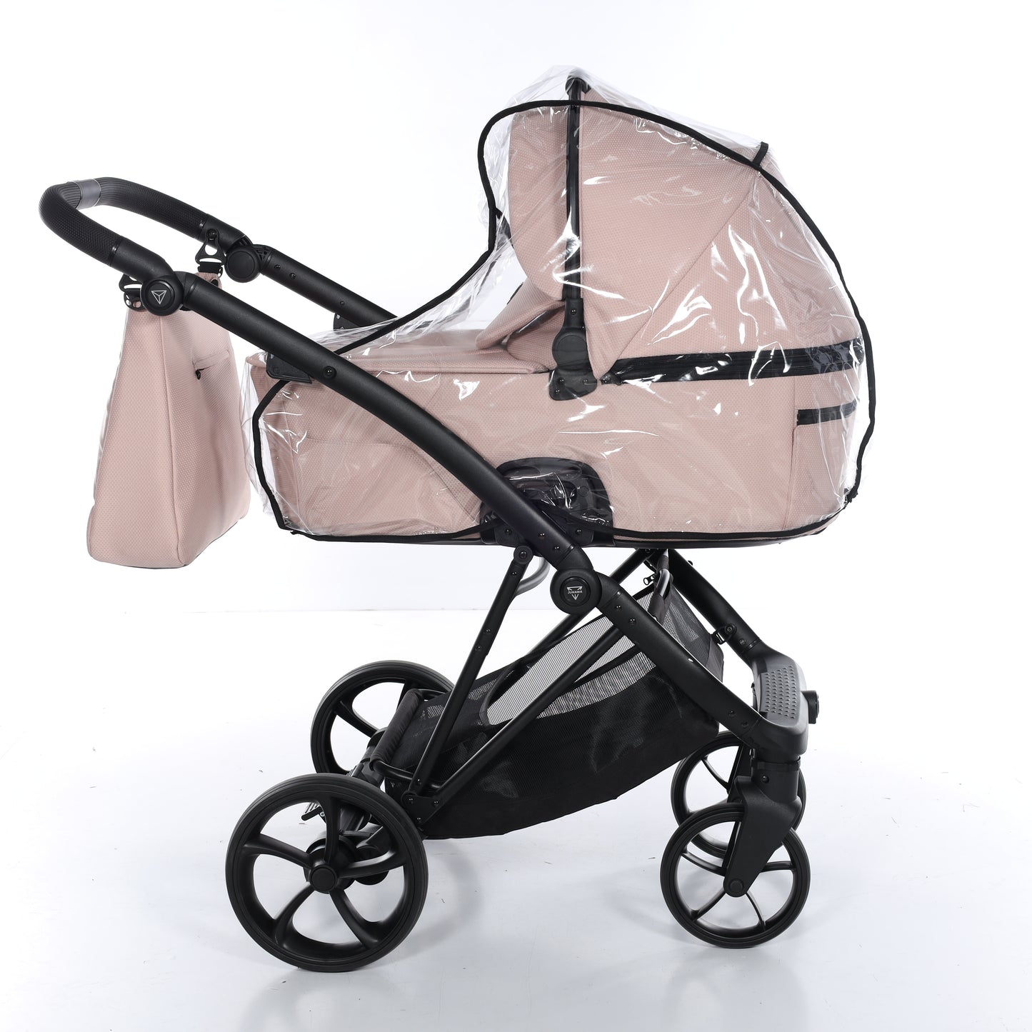 Junama AIR BASIC 2 in 1 , prams and stroller, BASIC PINK
