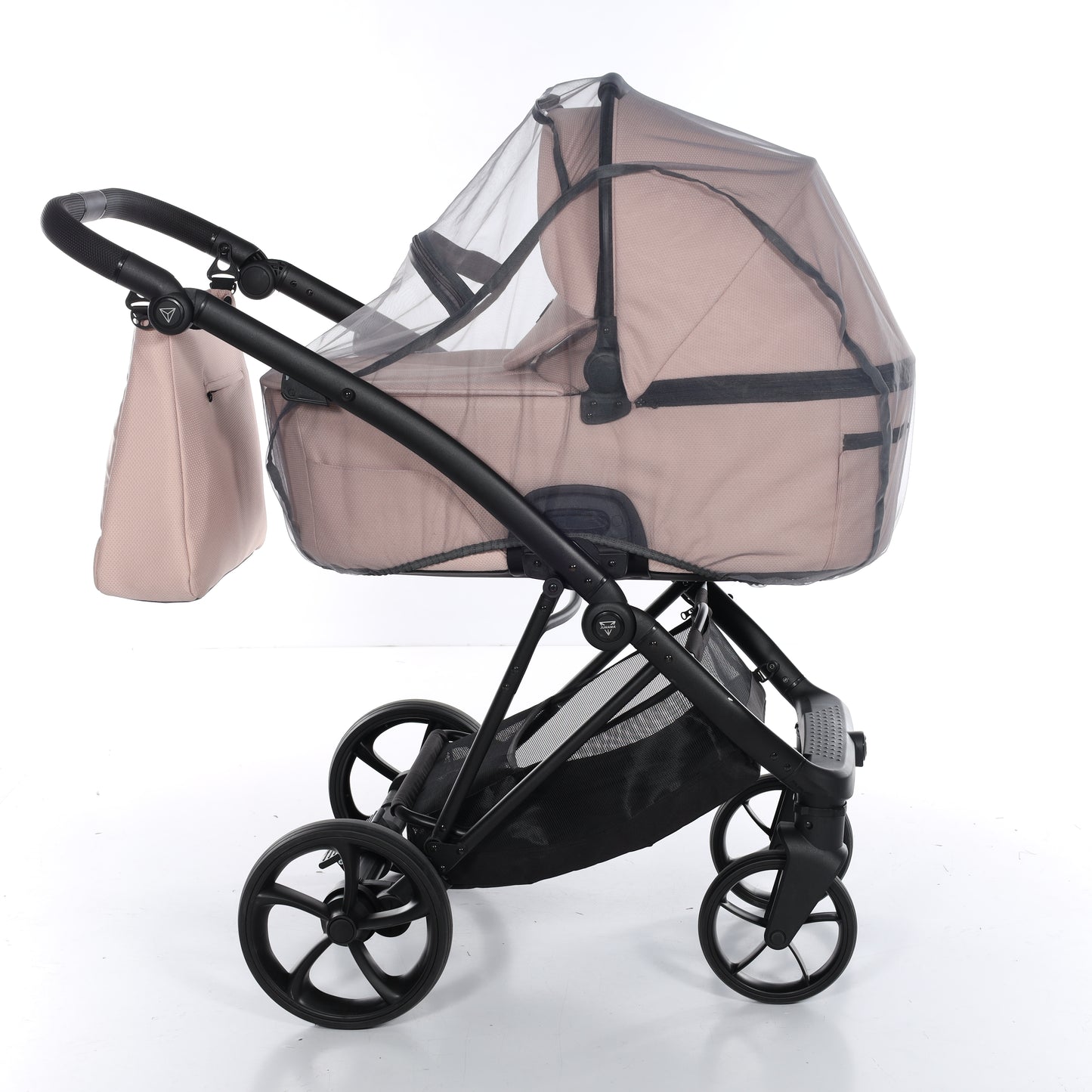Junama AIR BASIC 2 in 1 , prams and stroller, BASIC PINK