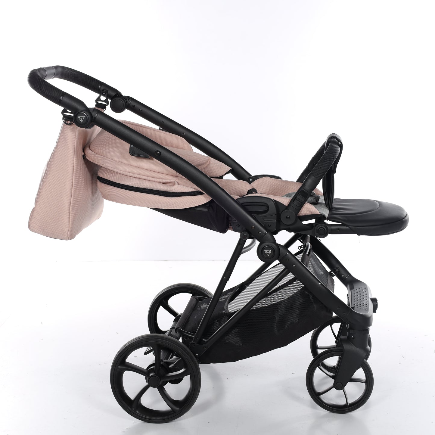 Junama AIR BASIC 2 in 1 , prams and stroller, BASIC PINK