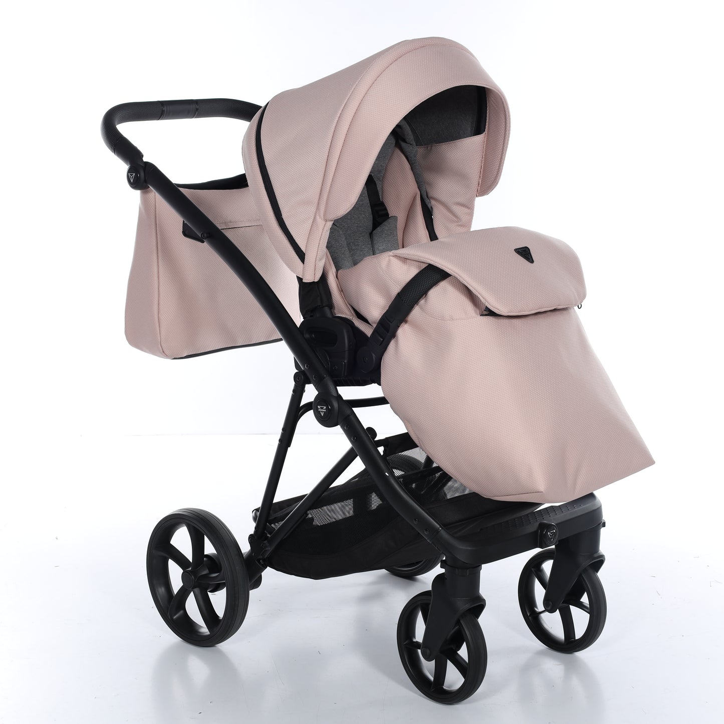 Junama AIR BASIC 2 in 1 , prams and stroller, BASIC PINK