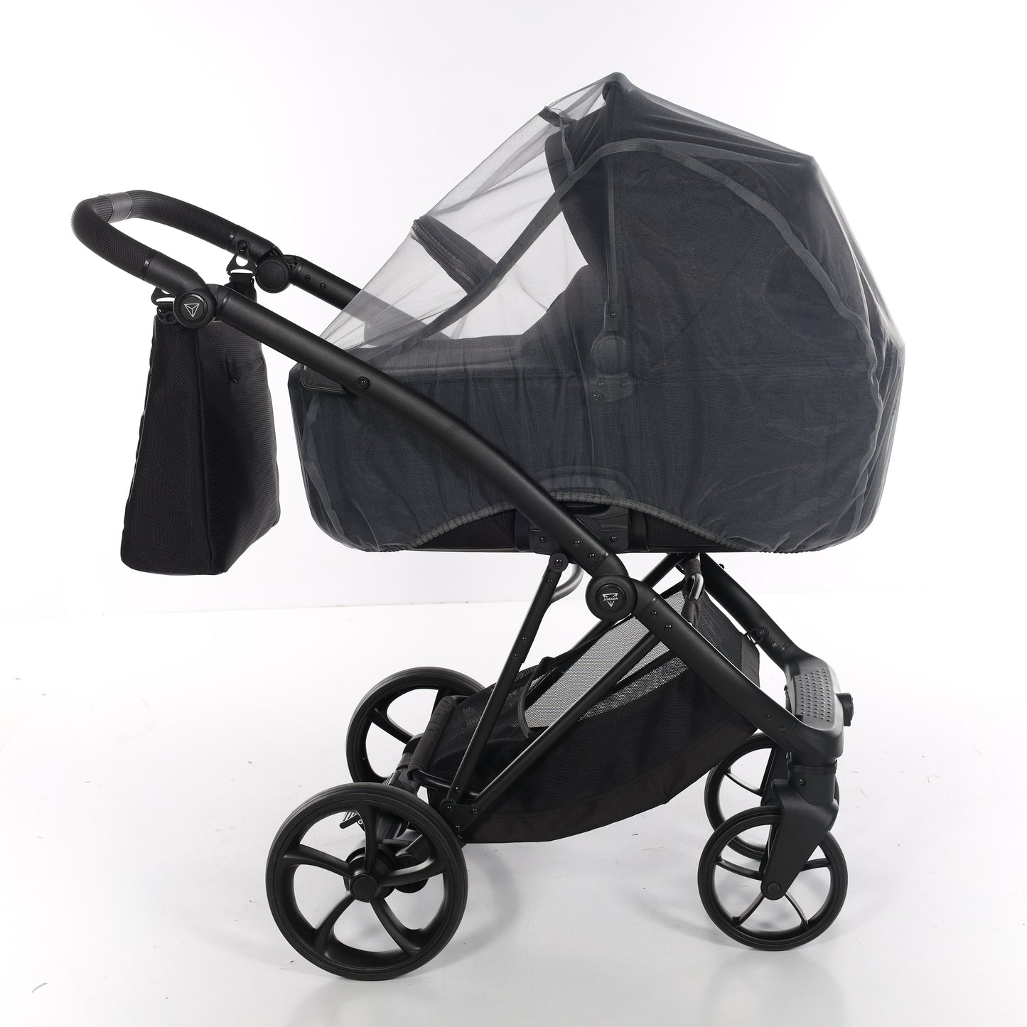 Junama AIR BASIC 2 in 1 , prams and stroller, BASIC BLACK