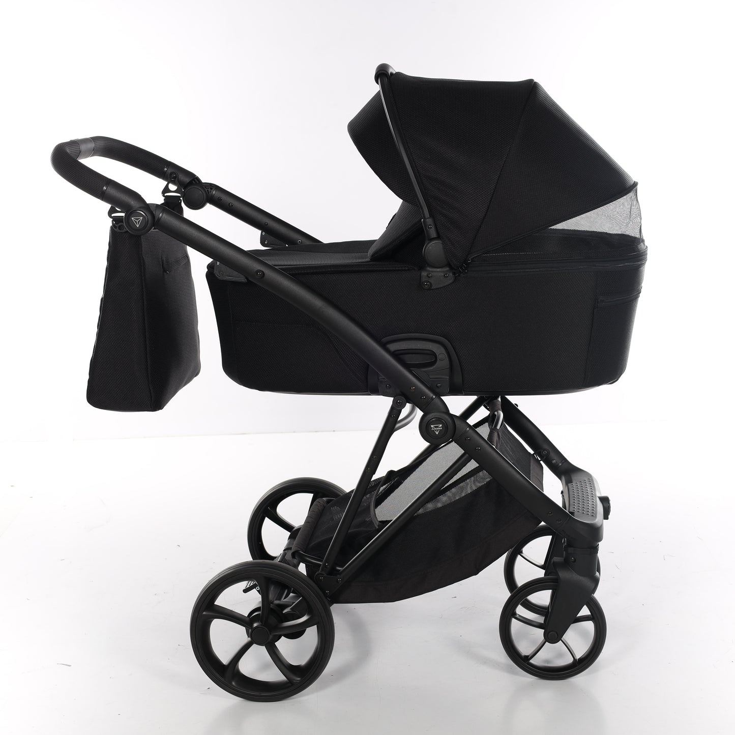 Junama AIR BASIC 2 in 1 , prams and stroller, BASIC BLACK