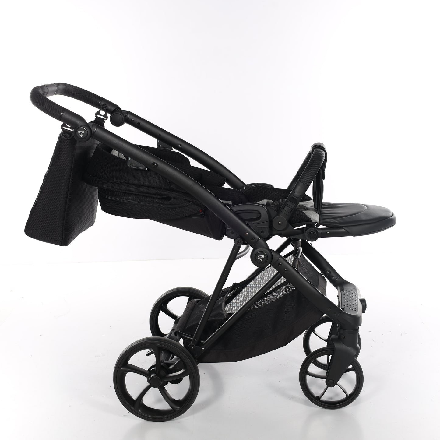 Junama AIR BASIC 2 in 1 , prams and stroller, BASIC BLACK