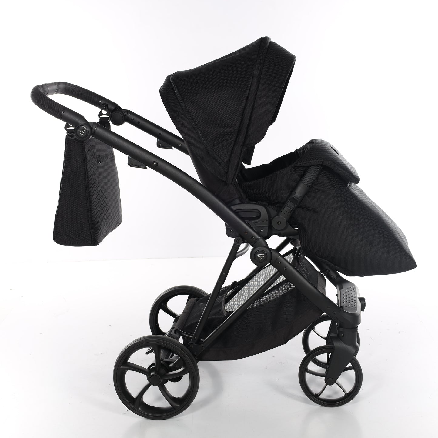 Junama AIR BASIC 2 in 1 , prams and stroller, BASIC BLACK