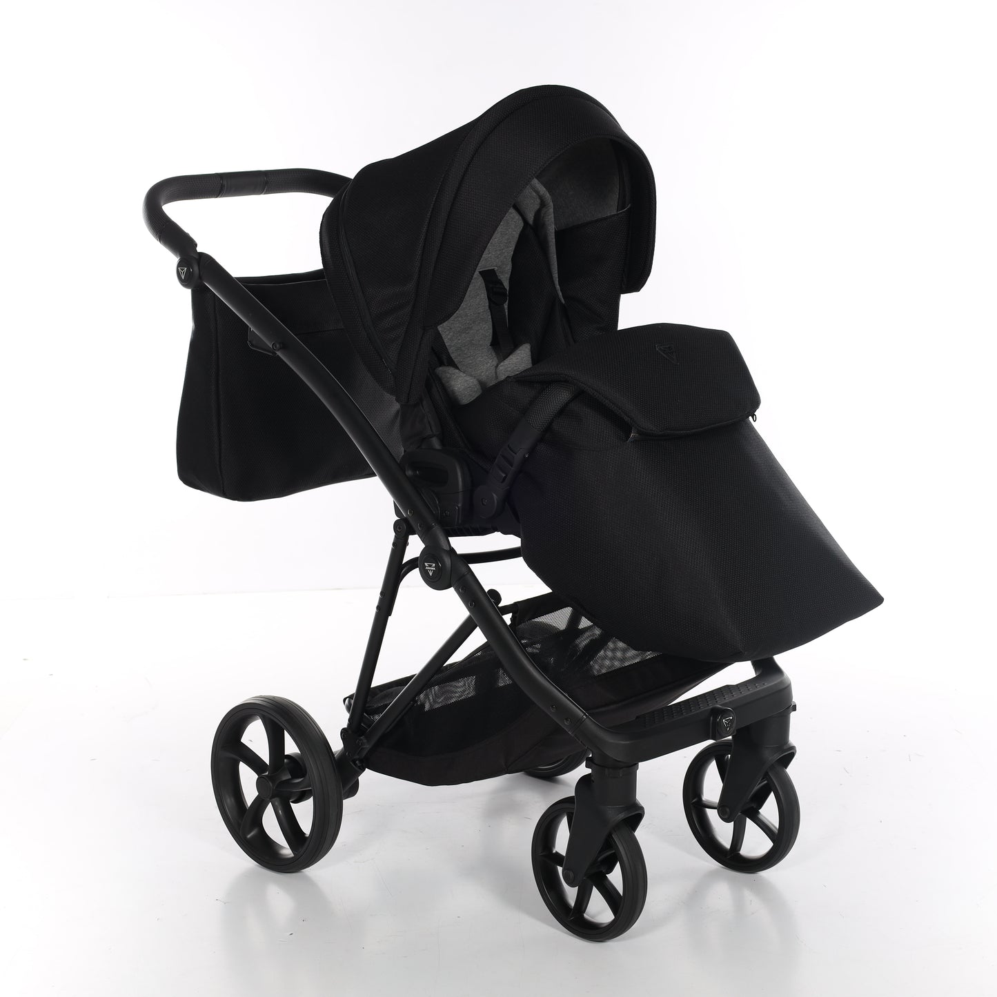Junama AIR BASIC 2 in 1 , prams and stroller, BASIC BLACK