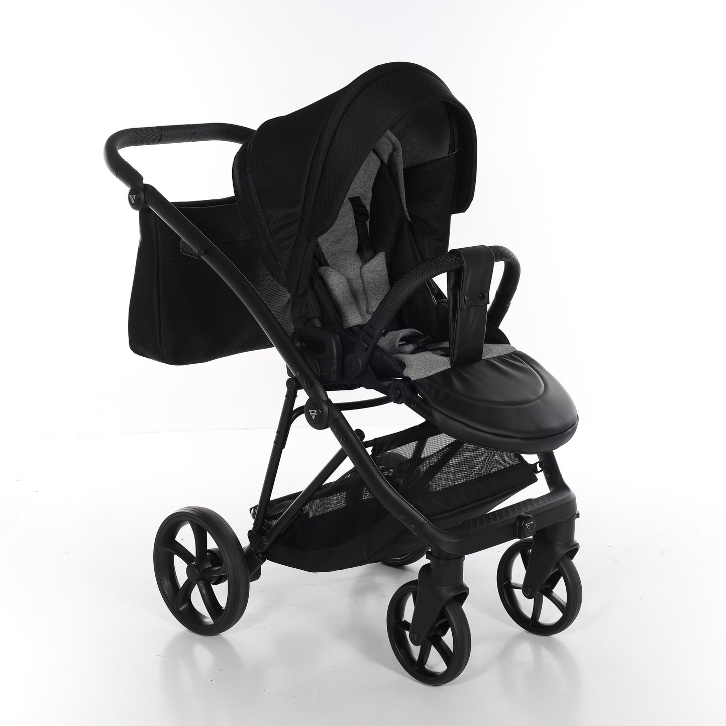Junama AIR BASIC 2 in 1 , prams and stroller, BASIC BLACK