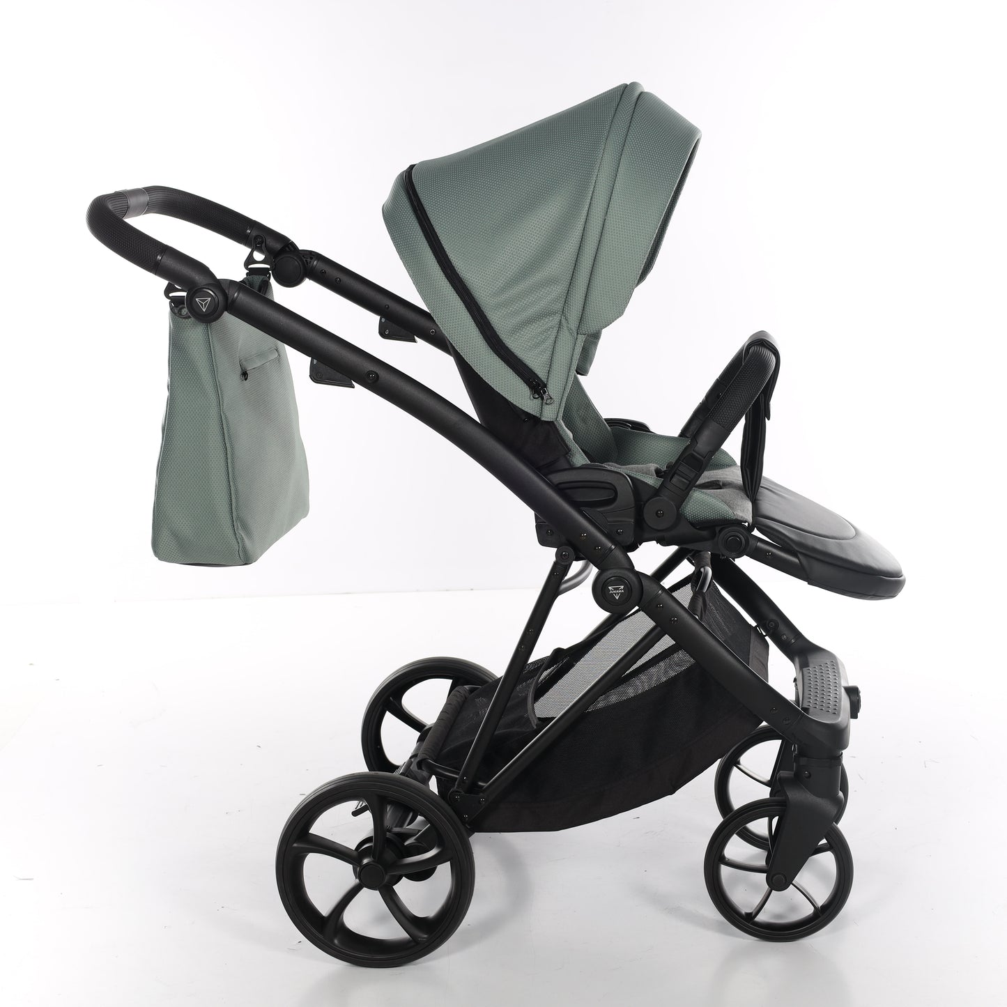 Junama AIR BASIC 2 in 1 , prams and stroller, BASIC GREEN