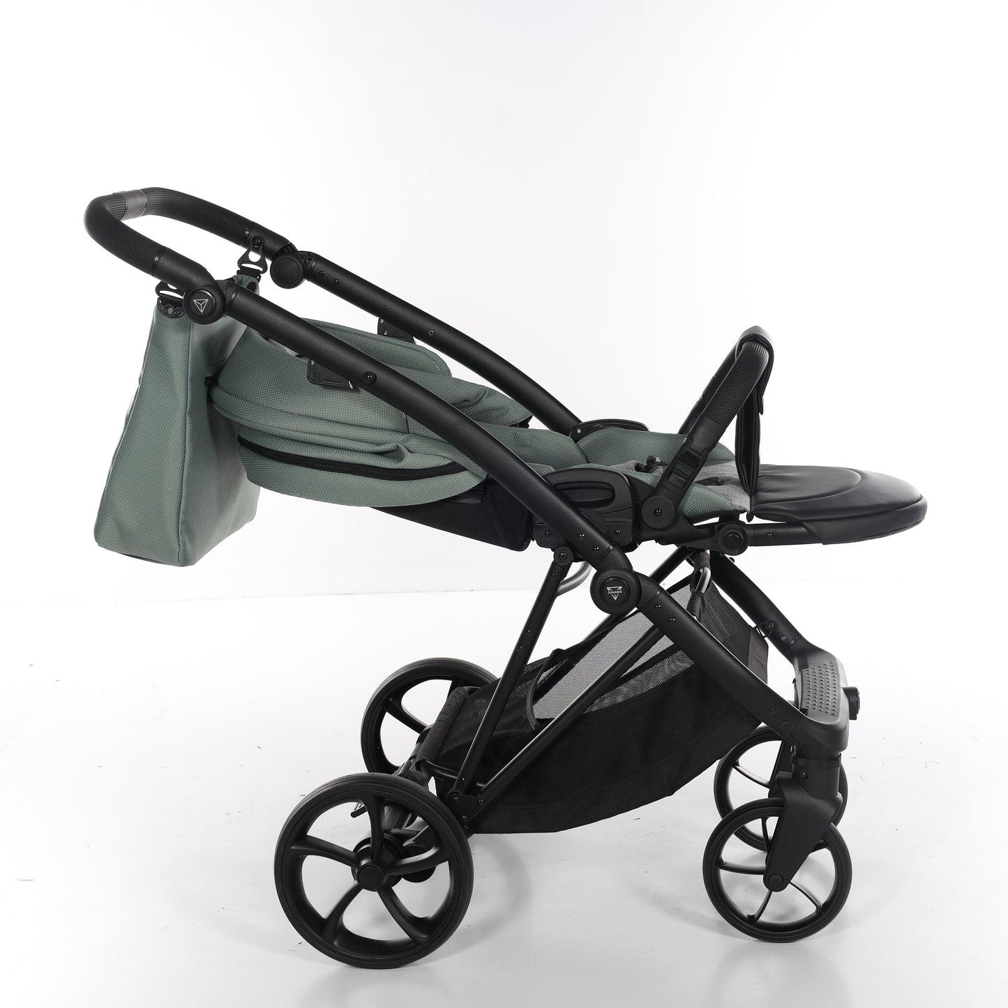 Junama AIR BASIC 2 in 1 , prams and stroller, BASIC GREEN