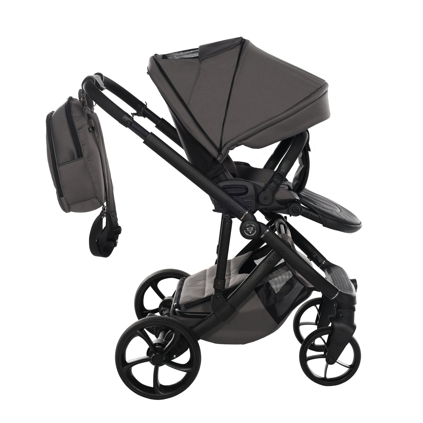 Junama TERMO 2 in 1 , prams and stroller, GRAPHITE