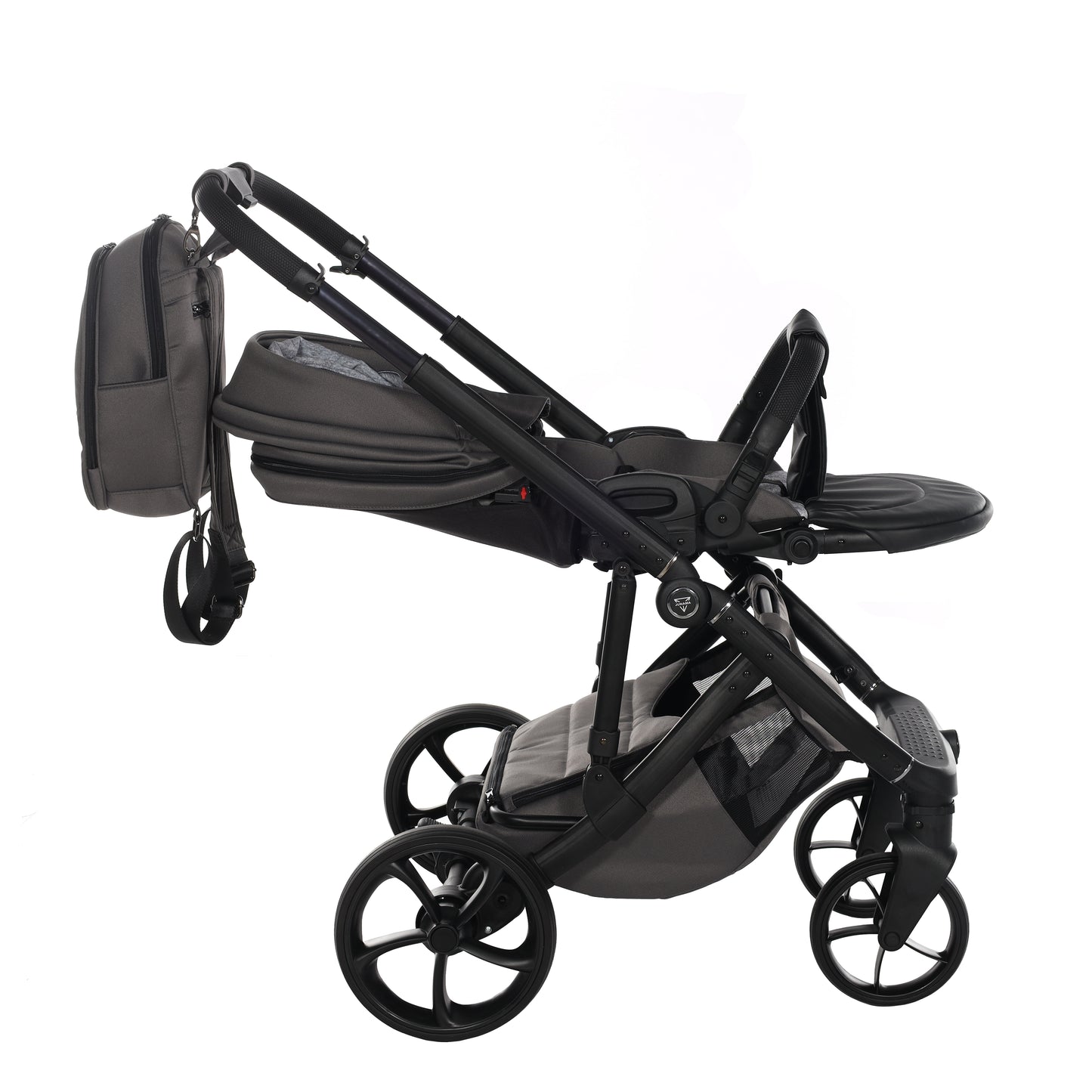 Junama TERMO 2 in 1 , prams and stroller, GRAPHITE