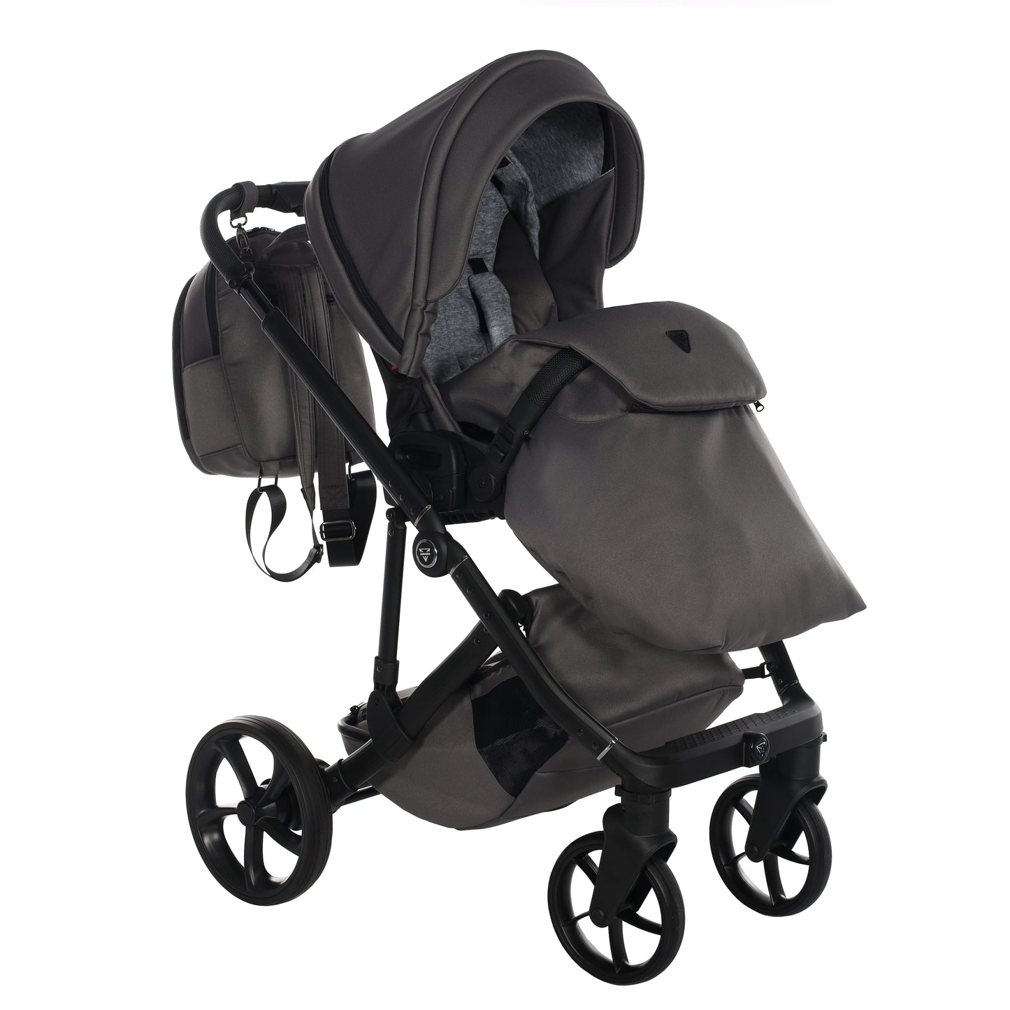 Junama TERMO 2 in 1 , prams and stroller, GRAPHITE