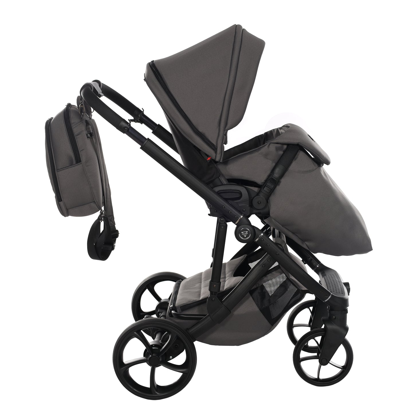 Junama TERMO 2 in 1 , prams and stroller, GRAPHITE