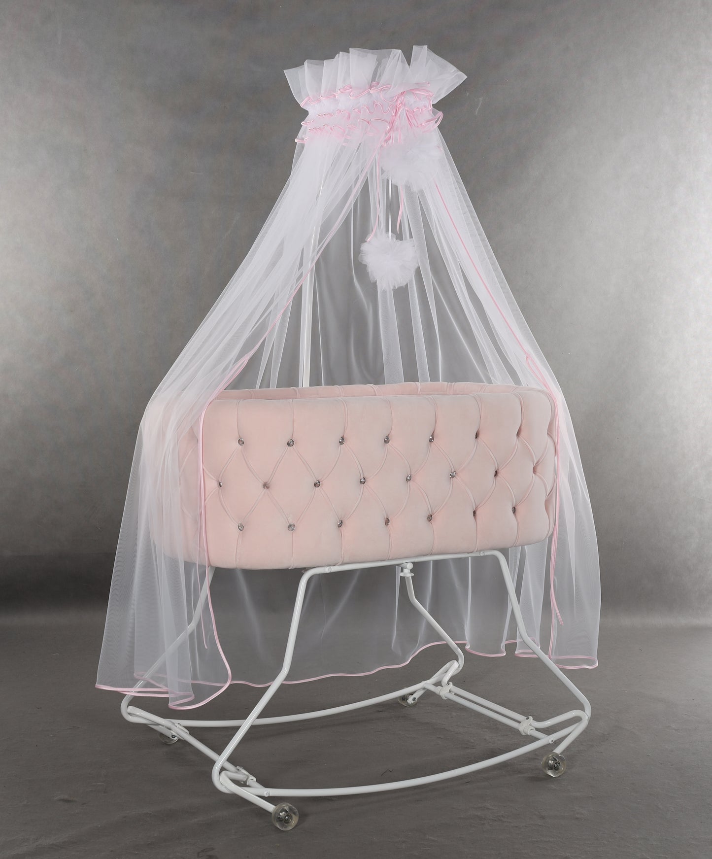 Junama Cribs - PIK PINK