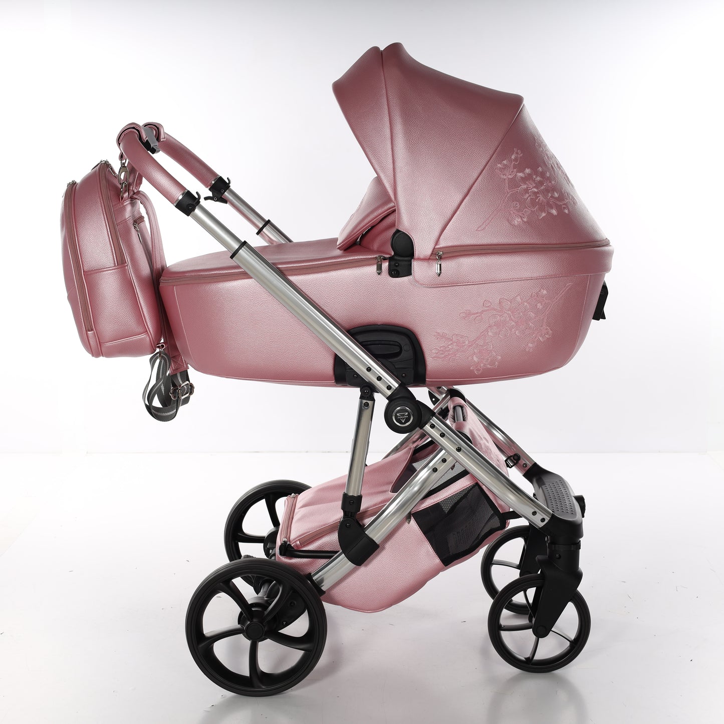 Junama COLIBER 2 in 1 , prams and stroller, ROSE