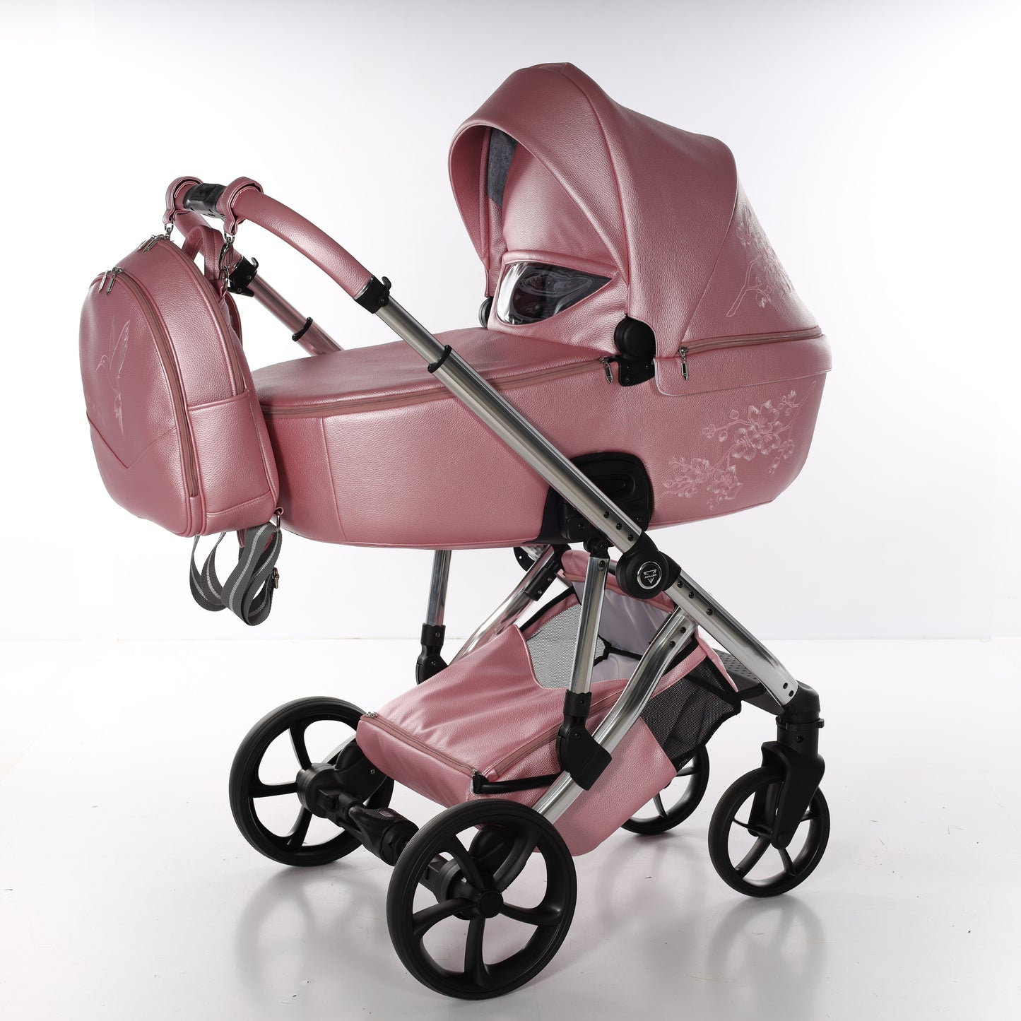 Junama COLIBER 2 in 1 , prams and stroller, ROSE