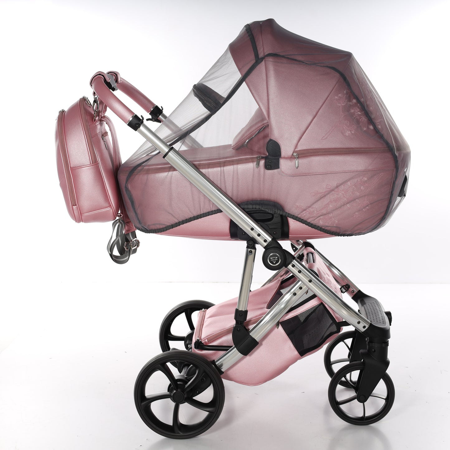Junama COLIBER 2 in 1 , prams and stroller, ROSE
