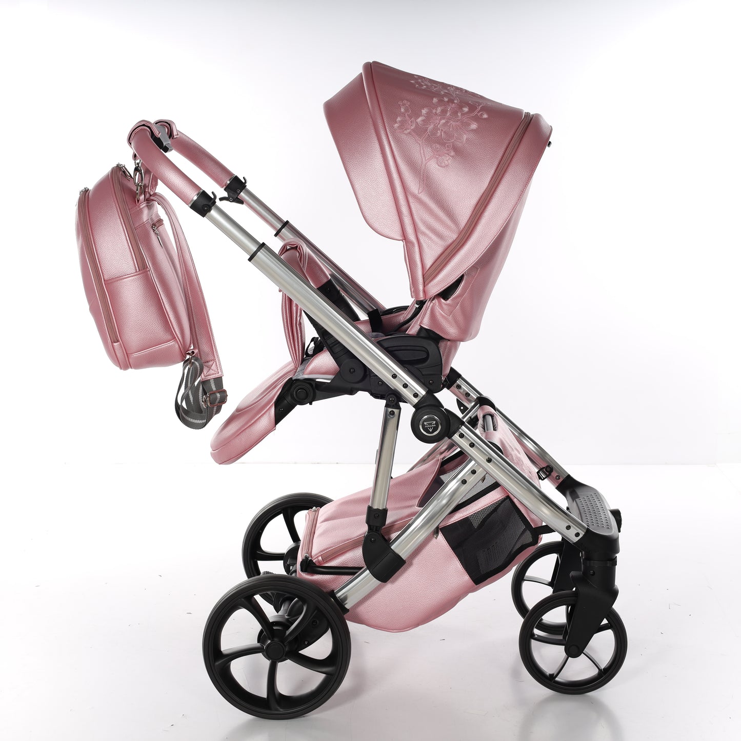 Junama COLIBER 2 in 1 , prams and stroller, ROSE