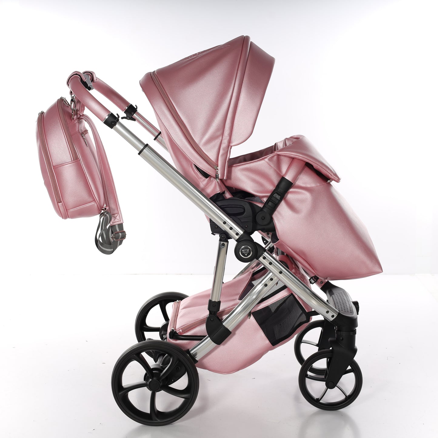 Junama COLIBER 2 in 1 , prams and stroller, ROSE