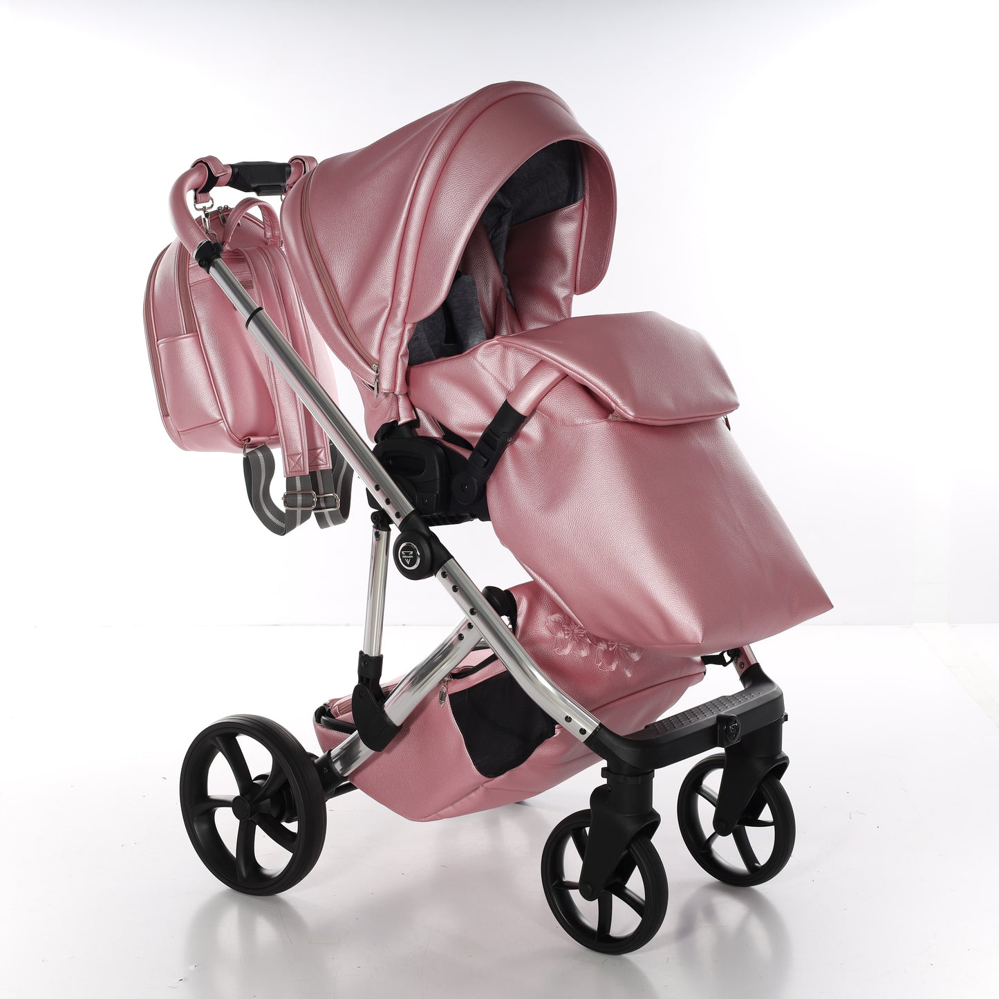 Junama COLIBER 2 in 1 , prams and stroller, ROSE
