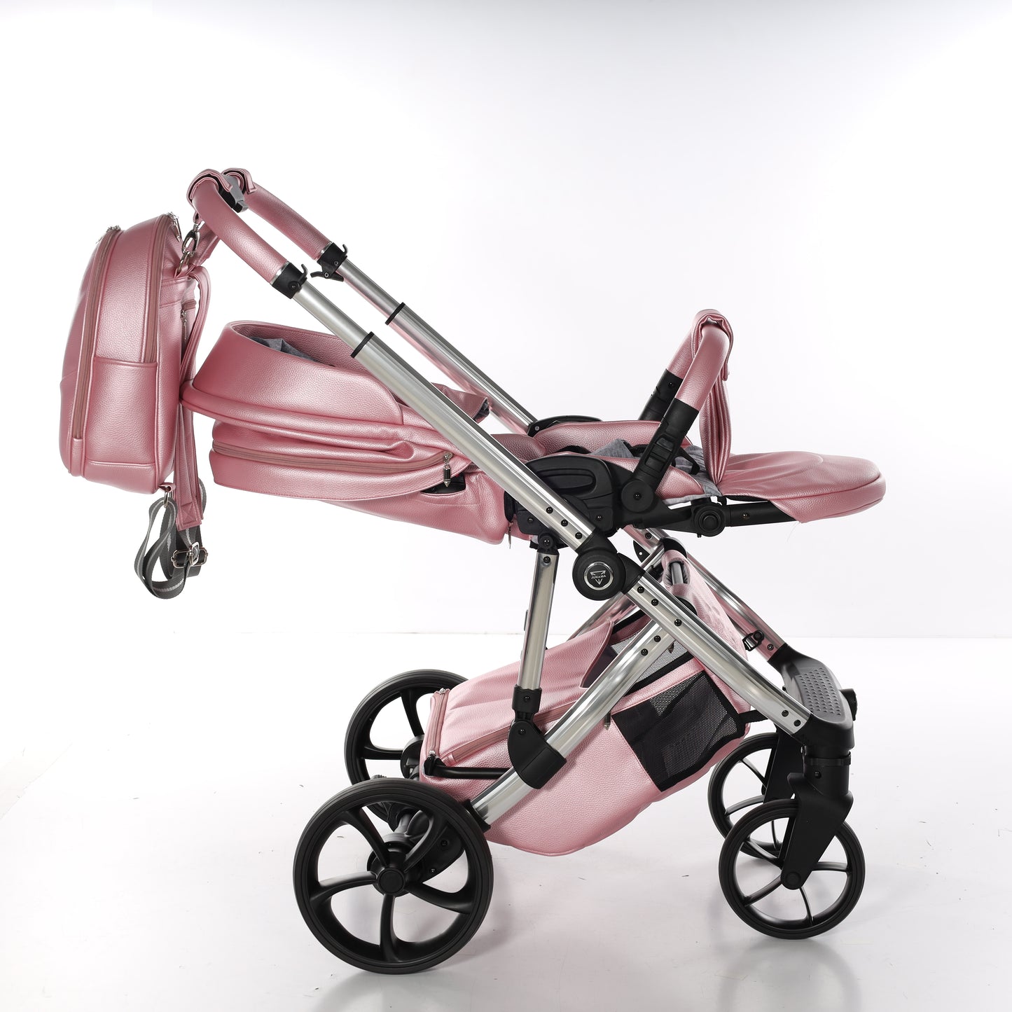 Junama COLIBER 2 in 1 , prams and stroller, ROSE