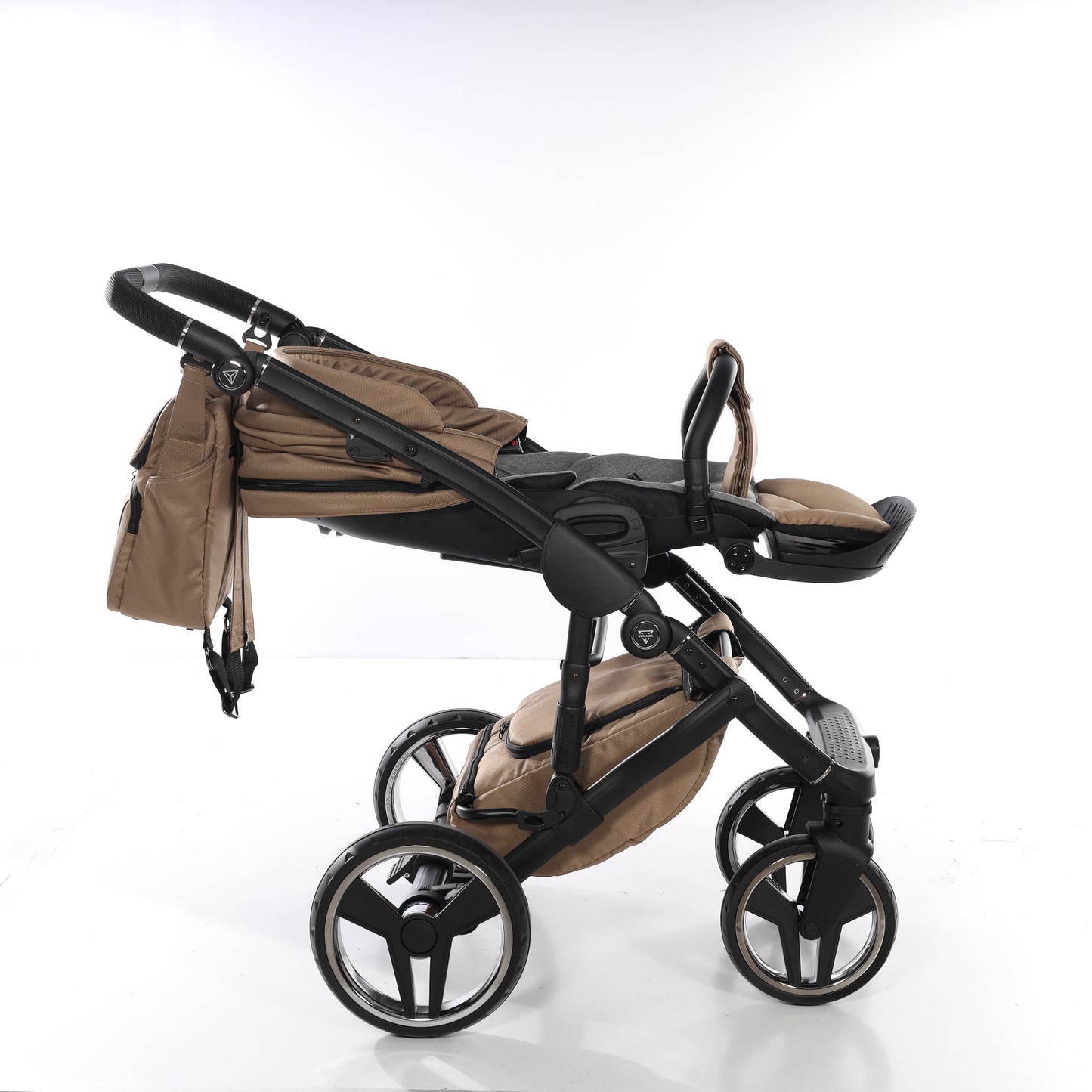 Junama BASIC 2 in 1 , prams and stroller, BASIC BEIGE