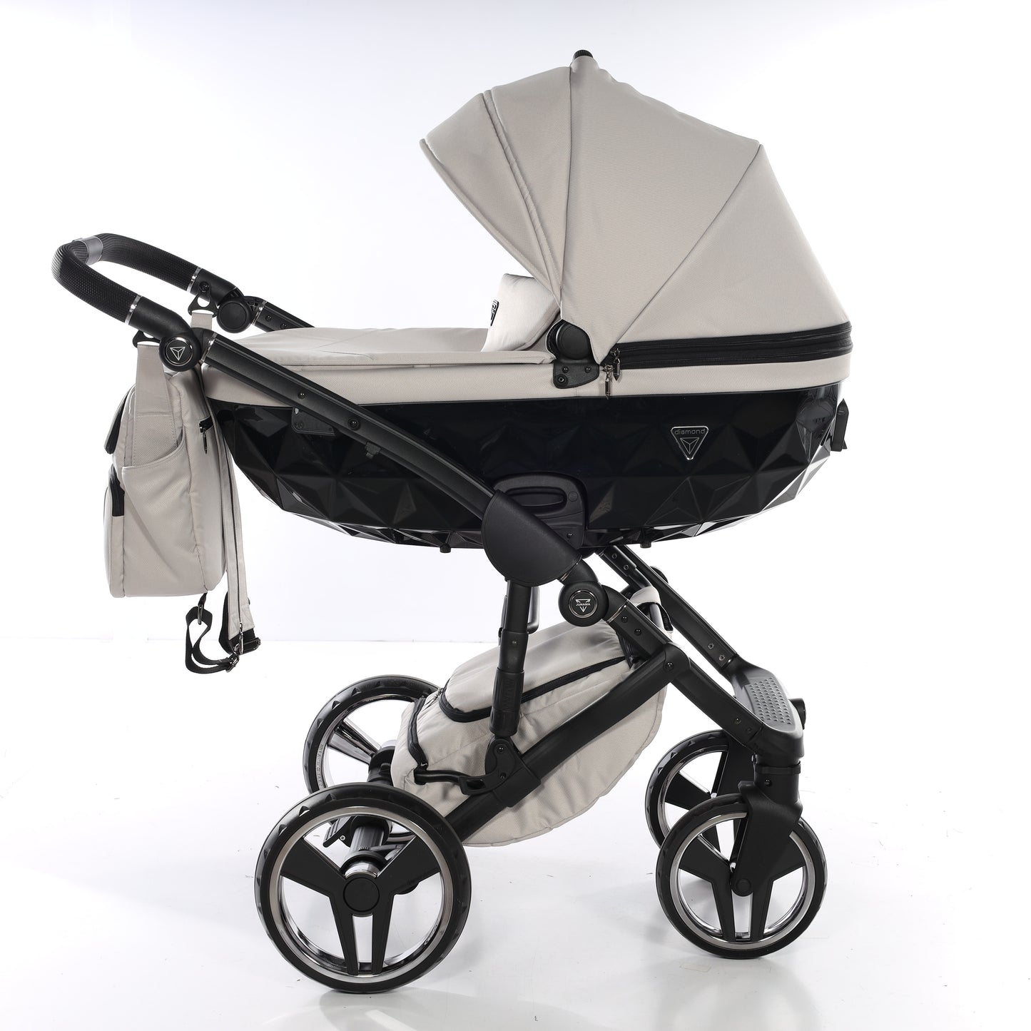 Junama BASIC 2 in 1 , prams and stroller, BASIC LIGHT BEIGE