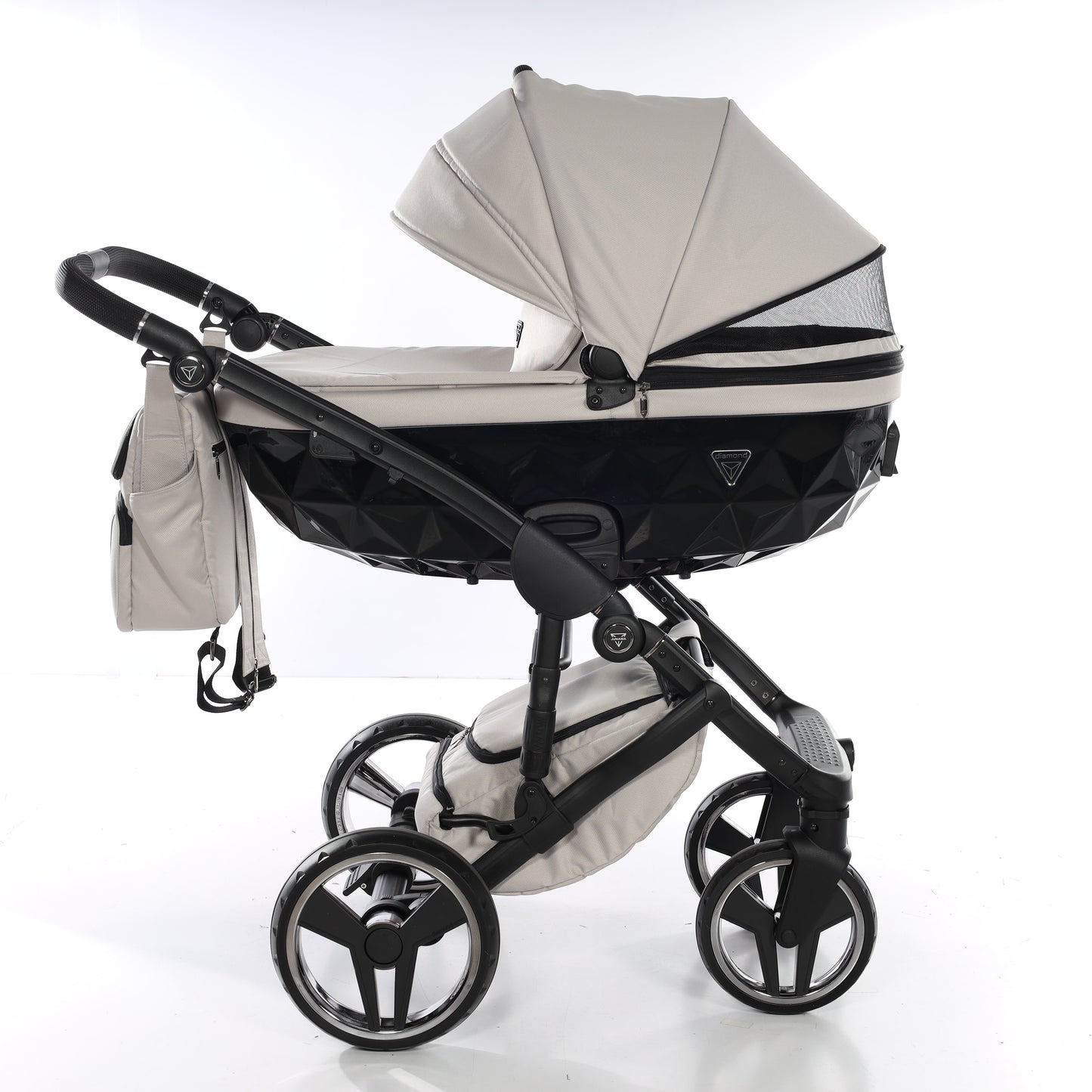 Junama BASIC 2 in 1 , prams and stroller, BASIC LIGHT BEIGE