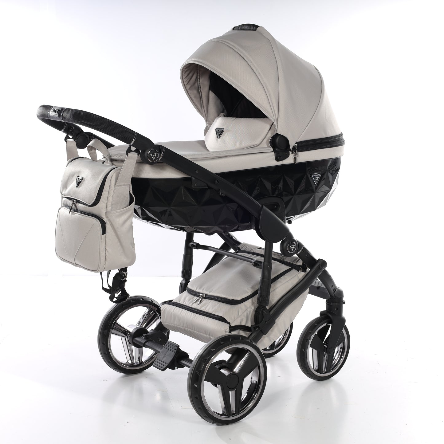 Junama BASIC 2 in 1 , prams and stroller, BASIC LIGHT BEIGE