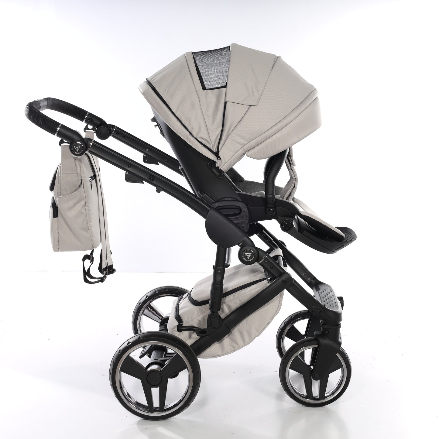 Junama BASIC 2 in 1 , prams and stroller, BASIC LIGHT BEIGE