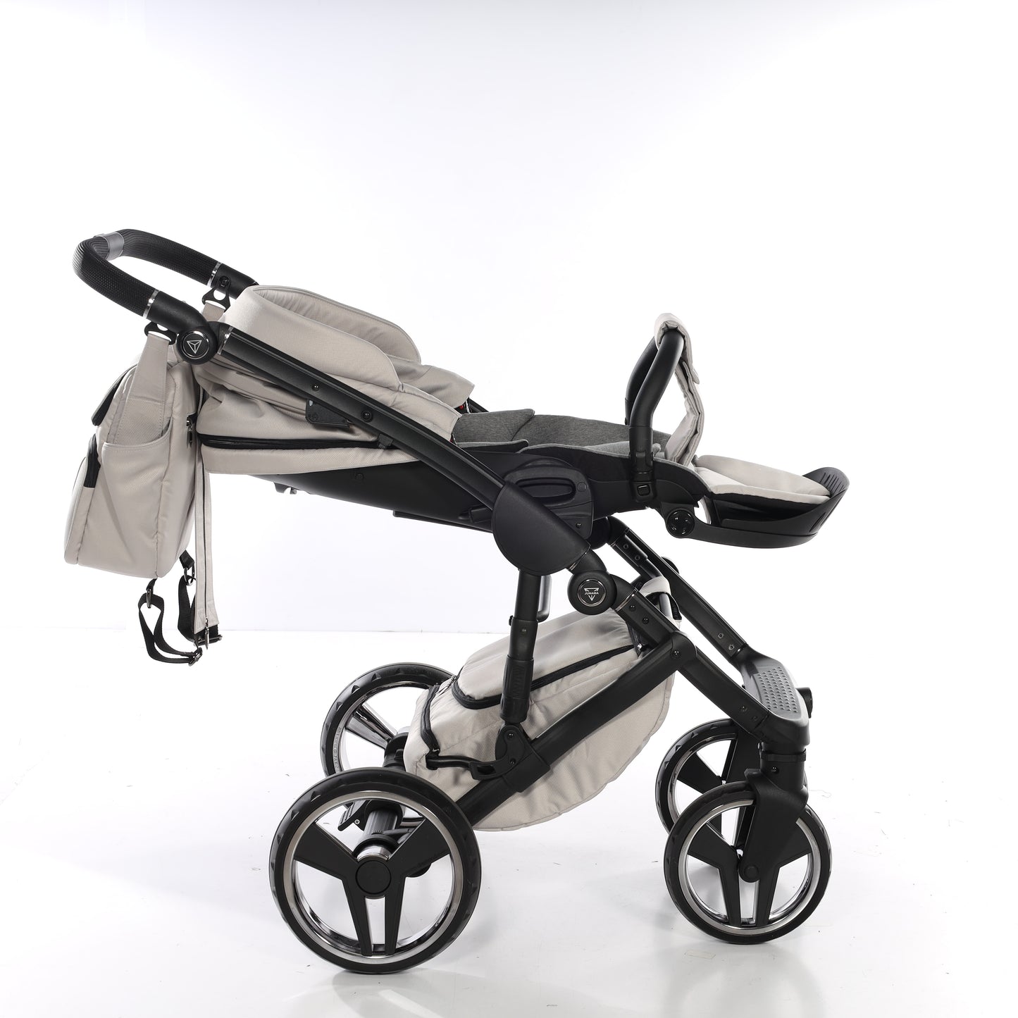 Junama BASIC 2 in 1 , prams and stroller, BASIC LIGHT BEIGE