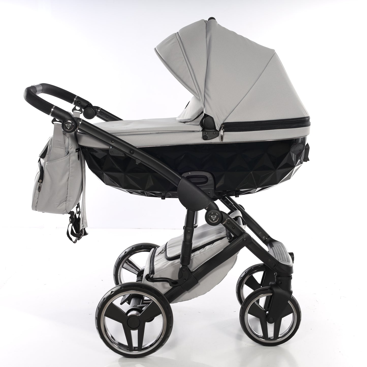 Junama BASIC 2 in 1 , prams and stroller, BASIC LIGHT GRAY