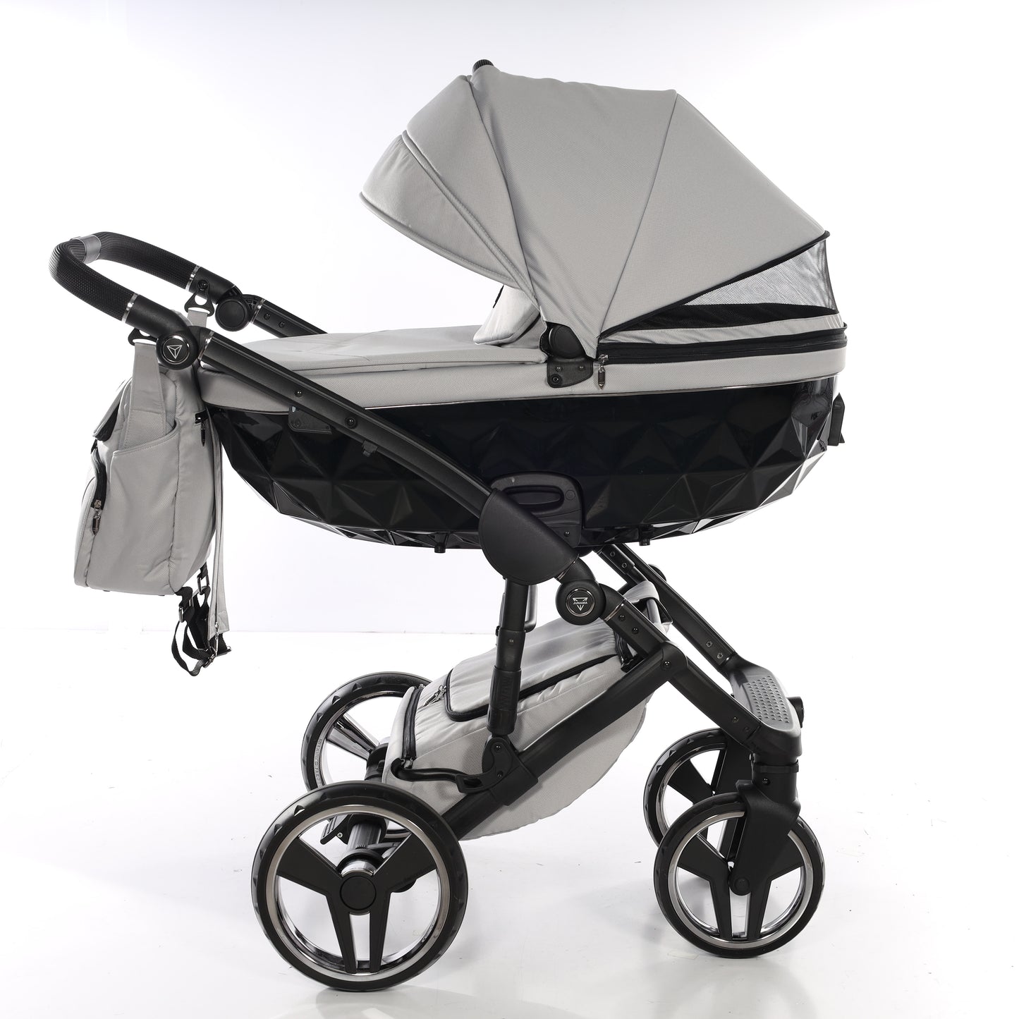 Junama BASIC 2 in 1 , prams and stroller, BASIC LIGHT GRAY