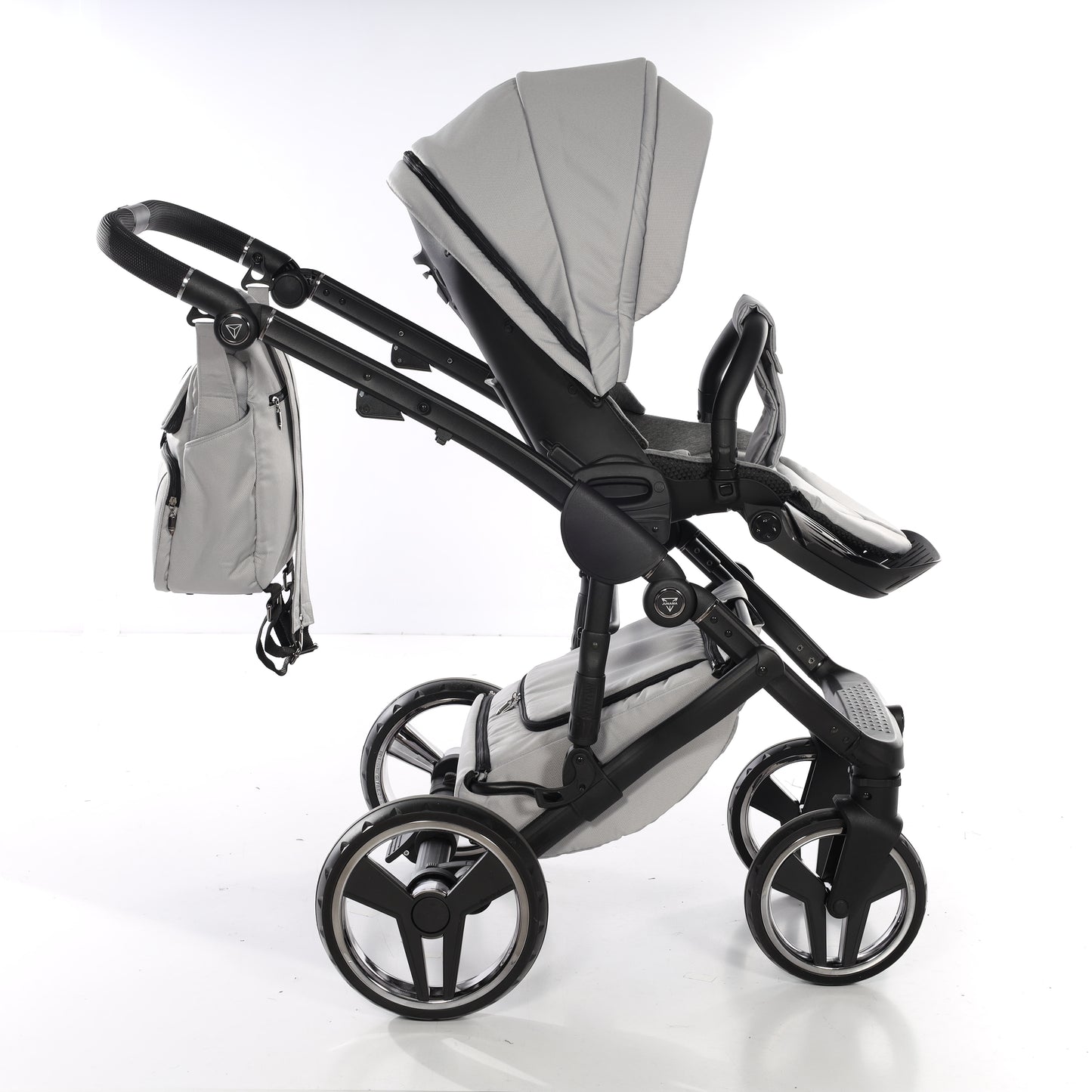 Junama BASIC 2 in 1 , prams and stroller, BASIC LIGHT GRAY